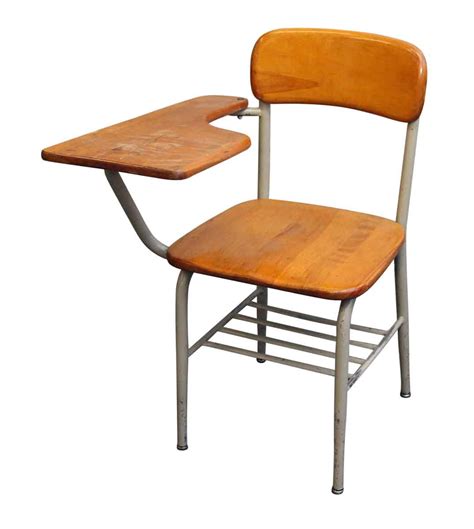 chair attached to desk